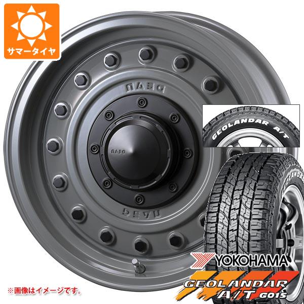 ハイエース 200系用 2024年製 サマータイヤ ヨコハマ ジオランダー A/T G015 215/65R16C 109/107S ホワイトレター クリムソン ディーン コロラド 6.5-16｜tiremax