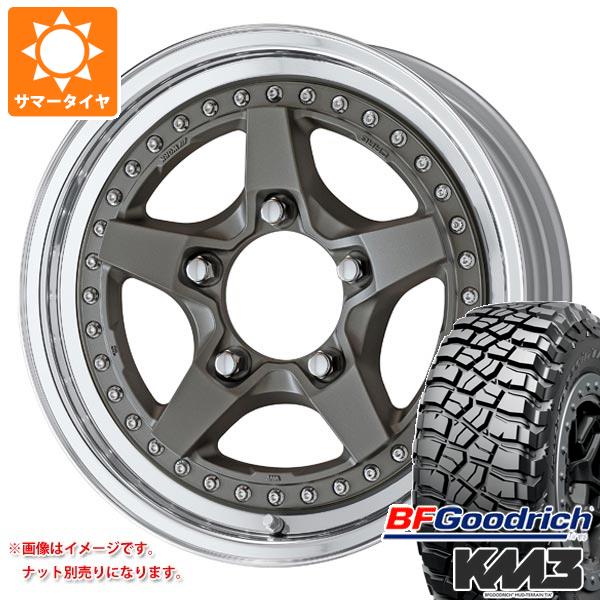 WORK - 5本仕掛ける スズキ ジムニーノマド JC74W用 朱夏タイア BF好ましい金持ち マッドテレーンT/A KM3 LT225/75R16 115/112Q 細工物 クラッグ ガルバトレ 2 5.5-16 タイヤ、ホイール-自動車