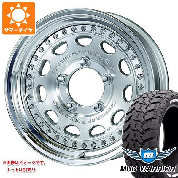 5本セット スズキ ジムニーノマド JC74W用 サマータイヤ モンスタ マッドウォーリアー LT215/70R16 107/105Q ホワイトレター ワーク クラッグ ガルバトレ 5.5-16