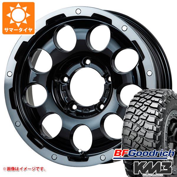 5本セット ジムニーシエラ JB74W用 サマータイヤ BFグッドリッチ マッドテレーンT/A KM3 LT225/75R16 115/112Q LMG CS 9 5.5 16 :cs9s 30405 s861005zk 5:タイヤマックス