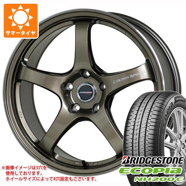 2024年製 サマータイヤ 175/60R16 82H ブリヂストン エコピア NH200 C クロススピード ハイパーエディション CR5 6.0 16 :cshecr5b 38130:タイヤマックス