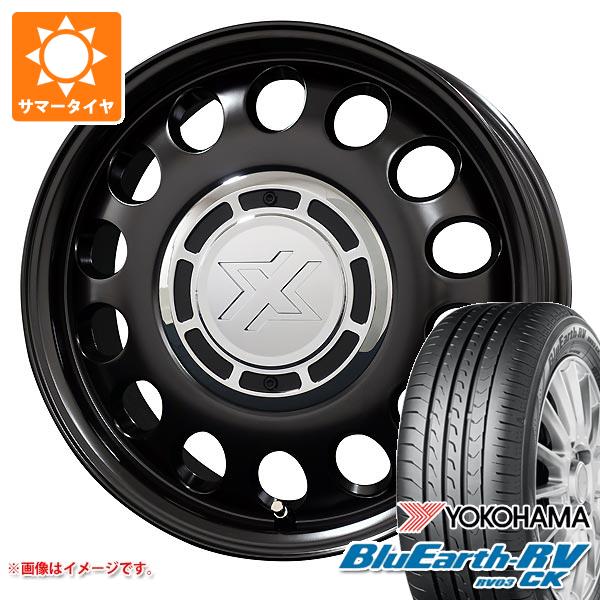 2024年製 サマータイヤ 165/65R14 79S ヨコハマ ブルーアースRV RV03CK コスミック クロスブラッド スティール 4.5 14 :cssteelk 38399:タイヤマックス