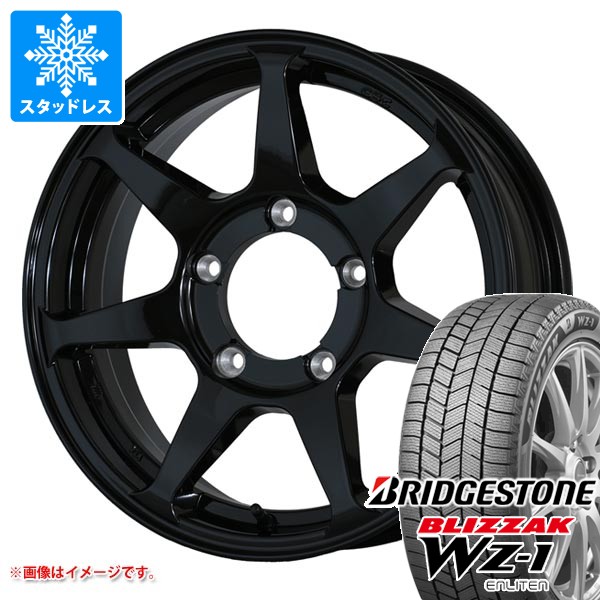スズキ ジムニー JB64W用 スタッドレス ブリヂストン ブリザック WZ-1 215/70R16 100Q ドゥオール CST ゼロワンハイパー +J