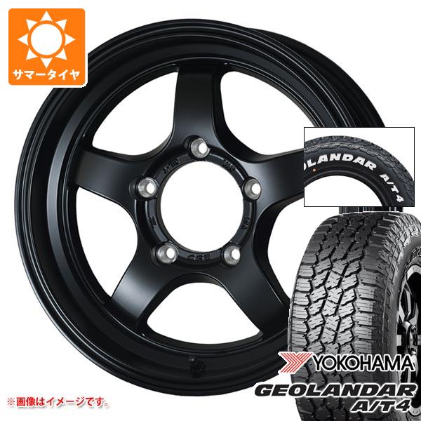 スズキ ジムニーノマド JC74W用 2026年製 サマータイヤ ヨコハマ A/T4 G018 185/85R16 105/103N LT ホワイトレター ドゥオール CST ゼロワンハイパー S 6.0-16