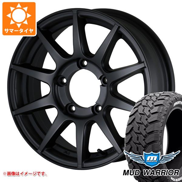 5本セット ジムニーシエラ JB74W用 サマータイヤ モンスタ マッドウォーリアー LT215/70R16 107/105Q ホワイトレター ゼロワンハイパー XJ 6.0 16 :cst1hxjs 34780 s86770zk 5:タイヤマックス