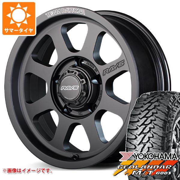 RAYS - 5本仕掛ける スズキ ジムニーノマド JC74W用 2026年製 朱夏タイア ヨコハマ ジオランダー M/T G003 LT225/75R16 115/112Q レイズ デイトナ D108 6.0-16 車、バイク、自転車-タイヤ、ホイール