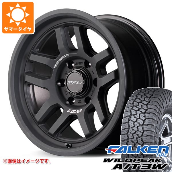 RAYS - 5本仕掛ける トヨタ FJクルーザー 10系用 朱夏タイア ファルケン ワイルドピーク A/T3W LT285/70R17 116Q レイズ デイトナ D325 8.0-17 車、バイク、自転車-自動車-夏タイヤ、ホイールセット