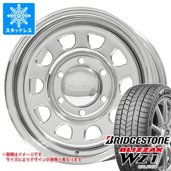 ニッサン NV350キャラバン E26用 スタッドレス ブリヂストン ブリザック WZ-1 215/70R16 100Q デイトナズ G2