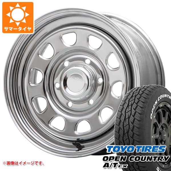 NV350キャラバン E26用 サマータイヤ トーヨー オープンカントリー A/T EX 215/70R16 100H ホワイトレター MLJ デイトナ SS 6.5 16 :daysscc 36841 n84971sn:タイヤマックス