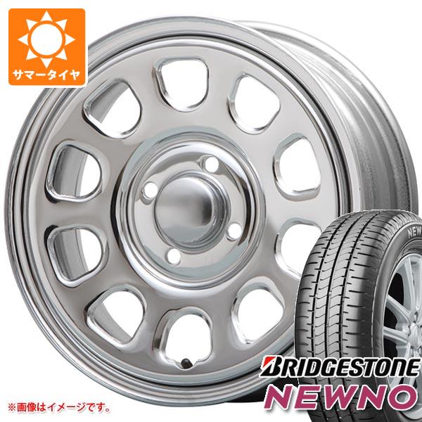 エブリイワゴン DA17W用 2024年製 サマータイヤ ブリヂストン ニューノ 165/60R14 75H MLJ デイトナ SS 5.0 14 :daytssck 40017 s86766zk:タイヤマックス