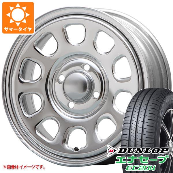 エブリイワゴン DA17W用 サマータイヤ ダンロップ エナセーブ EC204 165/60R14 75H MLJ デイトナ SS 5.0 14 :daytssck 27678 s86766zk:タイヤマックス