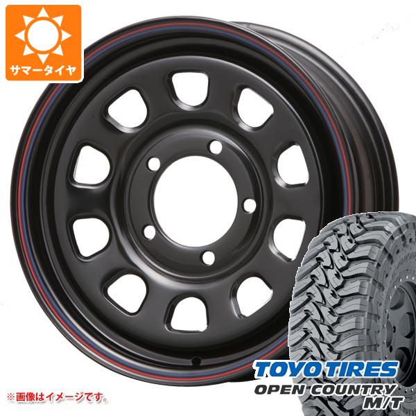 ジムニー JB64W用 サマータイヤ トーヨー オープンカントリー M/T LT225/75R16 103/100Q ホワイトレター MLJ デイトナ SS 5.5 16 :daytssj 34450 s861004zk:タイヤマックス