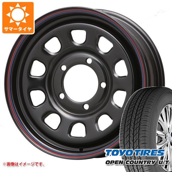 5本セット ジムニー JB64W用 サマータイヤ トーヨー オープンカントリー U/T 215/70R16 100H MLJ デイトナ SS 5.5 16 :daytssj 28545 s86768zk 5:タイヤマックス