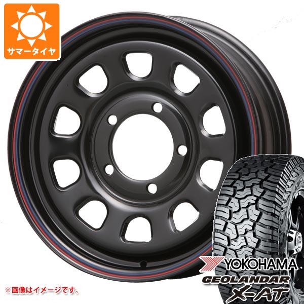 ジムニーシエラ JB74W用 サマータイヤ ヨコハマ ジオランダー X AT G016 LT225/75R16 103/100Q アウトラインホワイトレター MLJ デイトナ SS 6.0 16 :dayssjs 39767 s861005zk:タイヤマックス