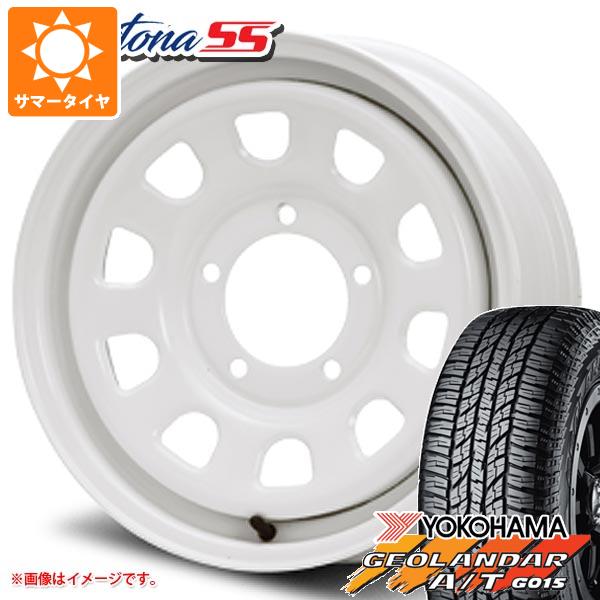 5本セット ジムニー用 2023年製 サマータイヤヨコハマ ジオランダー A/T G015 175/80R16 91S ブラックレター MLJ デイトナ SS 5.5 16 :daytssjw 24633 s86740zk 5:タイヤマックス