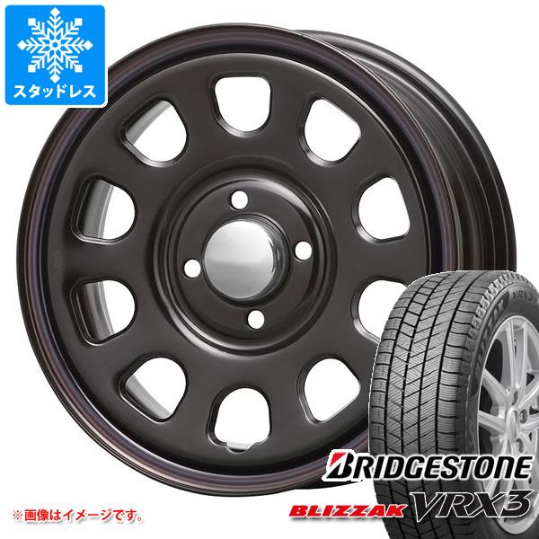 スタッドレスタイヤ ブリヂストン ブリザック VRX3 165/55R14 72Q MLJ デイトナ SS 5.0 14 :daytssk 37560:タイヤマックス