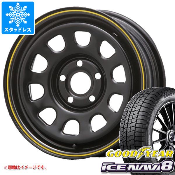 ルノー カングー KW系用 スタッドレス グッドイヤー アイスナビ8 195/65R15 91Q MLJ デイトナ SS