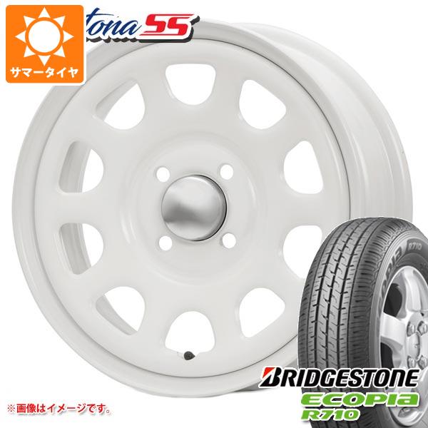 ハスラー用 サマータイヤ ブリヂストン エコピア R710 165/80R14 97/95N (165R14 8PR相当) MLJ デイトナ SS 5.0 14 :daytsswk 35115 s861043zk:タイヤマックス