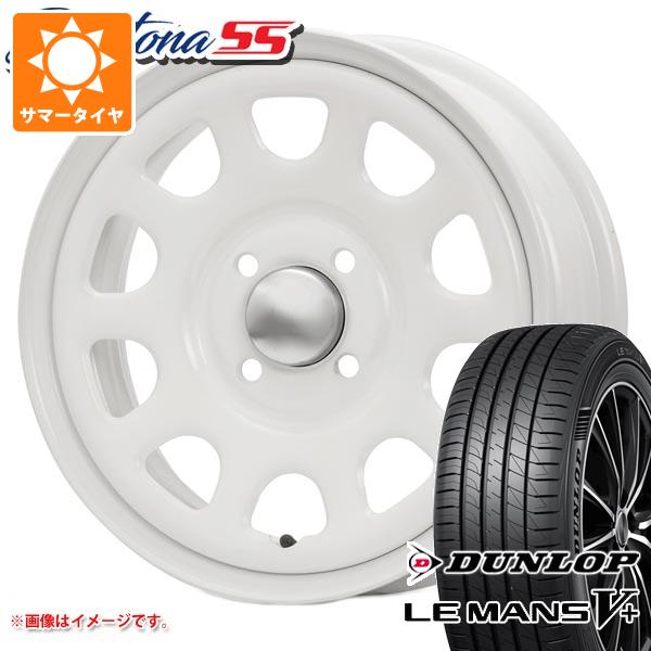MLJ - 朱夏タイア 165/55R14 72V ダンロップ ルマン5 LM5+ デイトナ SS 5.0-14 車、バイク、自転車-自動車