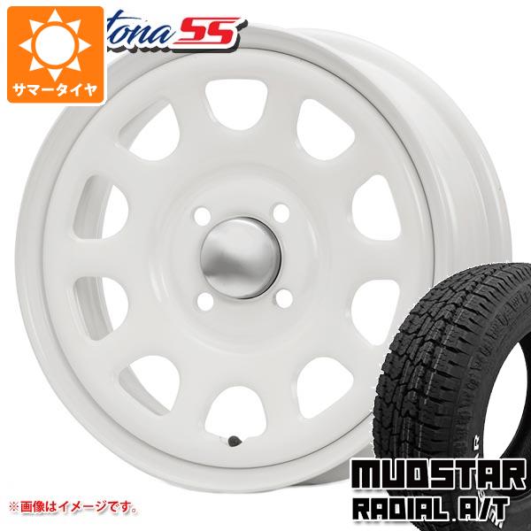 サマータイヤ 165/65R14 79S マッドスター ラジアル A/T ホワイトレター MLJ デイトナ SS 5.0-14｜tiremax