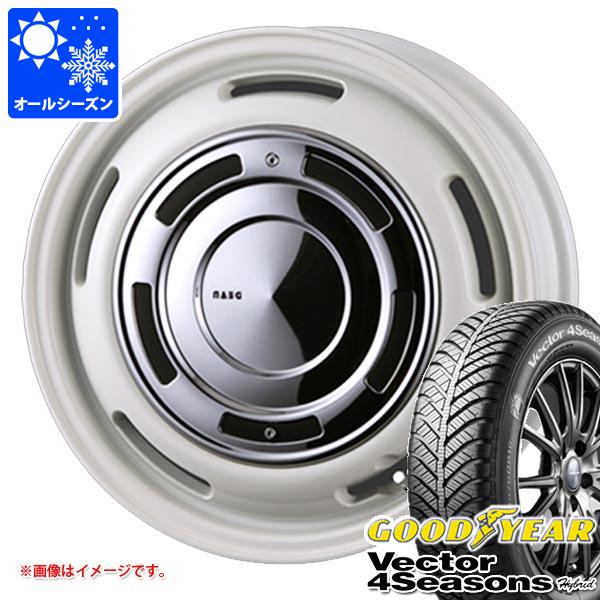 オールシーズン 165/55R15 75H グッドイヤー ベクター 4シーズンズ ハイブリッド クリムソン ディーンクロスカントリー 4.5-15