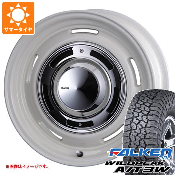 ランドクルーザー70 GRJ76K用 サマータイヤ ファルケン ワイルドピーク A/T3W LT265/75R16 123/120Q  クリムソン ディーンクロスカントリー 8.0-16