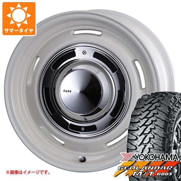 5本セット FJクルーザー 10系用 サマータイヤ ヨコハマ ジオランダー M/T G003 LT285/70R17 121/118Q クリムソン ディーンクロスカントリー 8.0 17 : deancros 25911 t801005yt 5 : タイヤマックス