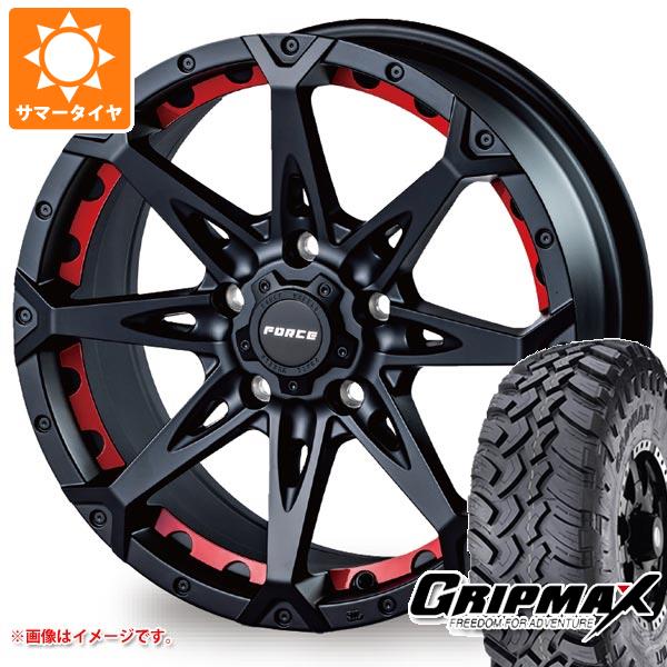 T32エクストレイル用 サマータイヤ グリップマックス マッドレイジ M/T 245/65R17 111Q XL ホワイトレター フォース デナリ 7.5 17 :denamb5 38764 n84978sn:タイヤマックス