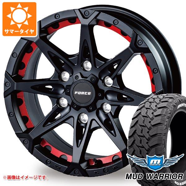 サマータイヤ 265/65R17 120/117Q モンスタ マッドウォーリアー ホワイトレター フォース デナリ 8.0 17 :denarimb 34778:タイヤマックス