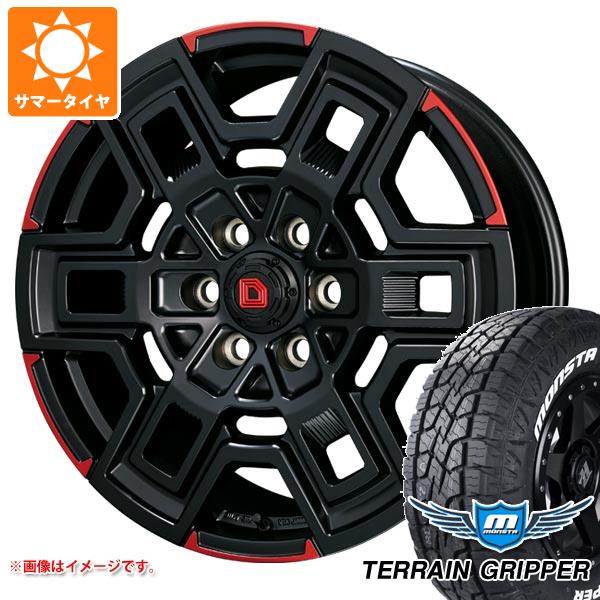 ランドクルーザー300用 サマータイヤ モンスタ テレーングリッパー LT275/55R20 120/117Q ホワイトレター クライメイト デヴグル 9.0-20