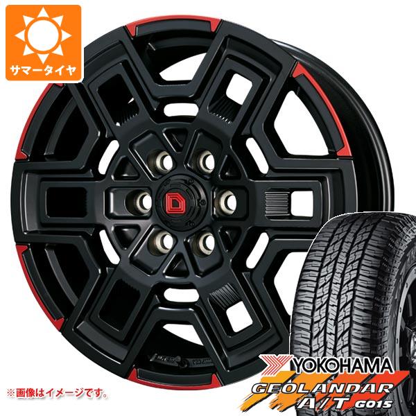 ランドクルーザー300用 サマータイヤ ヨコハマ ジオランダー A/T G015 265/65R18 114H ブラックレター クライメイト デヴグル 8.0 18 :devgr3 38030 t801038yt:タイヤマックス