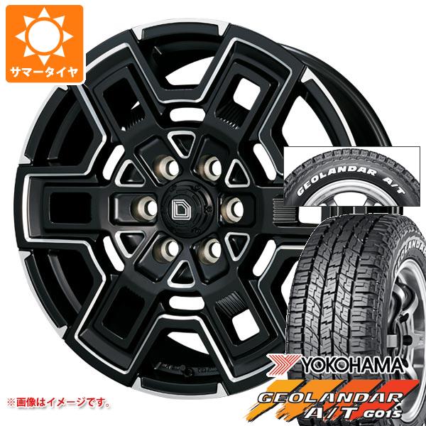 ハイエース 200系用 2024年製 サマータイヤ ヨコハマ ジオランダー A/T G015 215/65R16C 109/107S ホワイトレター クライメイト デヴグル 6.5 16 :devgsbh 38493 t80967yt:タイヤマックス