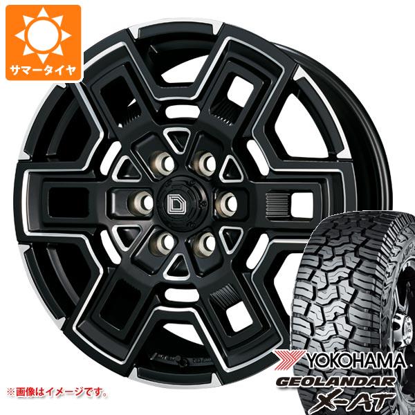 ハイエース 200系用 2026年製 サマータイヤ ヨコハマ ジオランダー X-AT G016 LT215/70R16 100/97Q ブラックレター クライメイト デヴグル 6.5-16