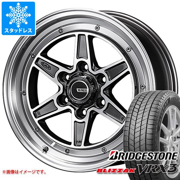 ハイエース 200系用 スタッドレス ブリヂストン ブリザック VRX3 215/70R16 100Q SSR ディバイド MK-6