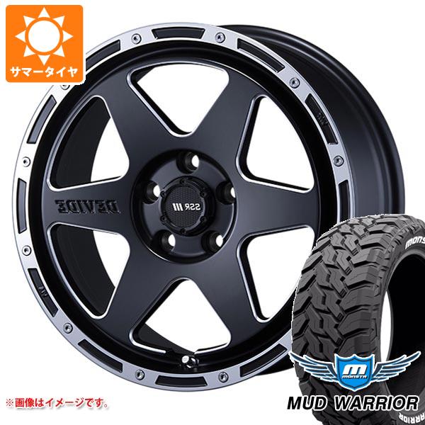 ミツビシ エクリプスクロス GK系用 サマータイヤ モンスタ マッドウォーリアー LT215/70R16 107/105Q ホワイトレター SSR ディバイド TR-6 7.0-16