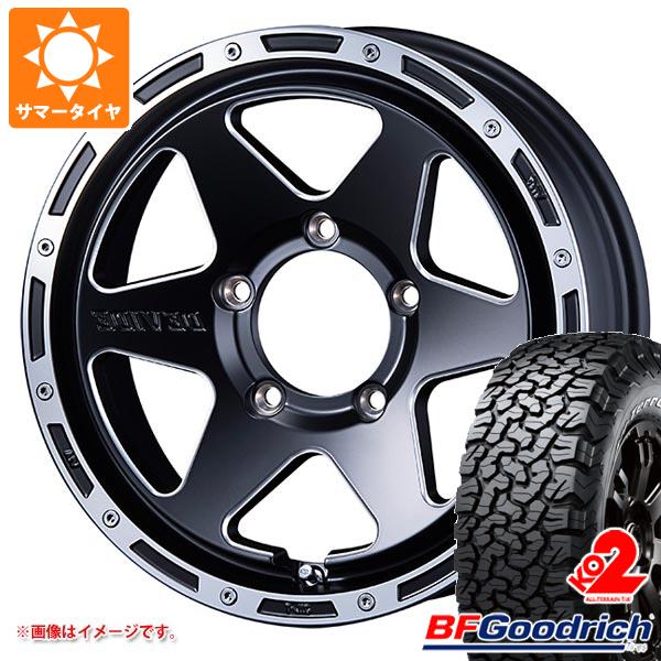 ジムニーシエラ JB74W用 2023年製 サマータイヤ BFグッドリッチ オールテレーンT/A KO2 LT225/70R16 102/99R ホワイトレター SSR ディバイド TR 6 6.0 16 :devtr6js 21573 s861006zk:タイヤマックス