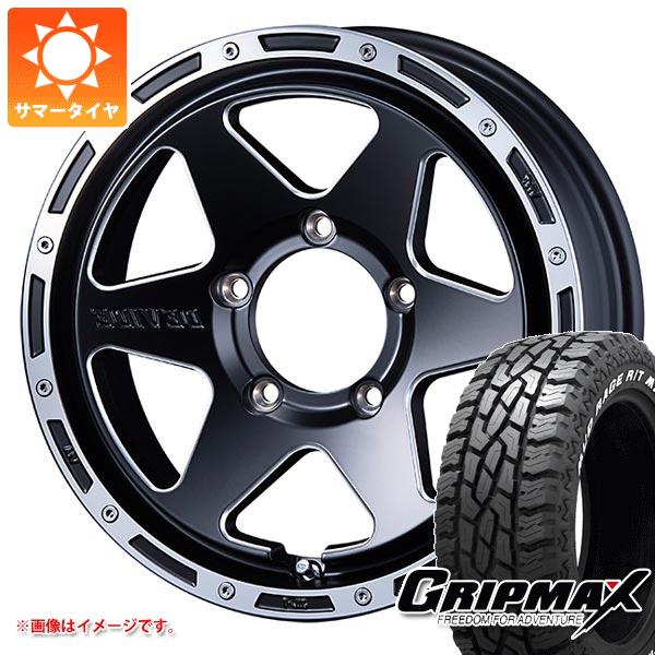 ジムニー JB64W用 サマータイヤ グリップマックス マッドレイジ R/T MAX LT215/70R16 100/97Q ホワイトレター SSR ディバイド TR 6 5.5 16 :devtr6j 36503 s86768zk:タイヤマックス