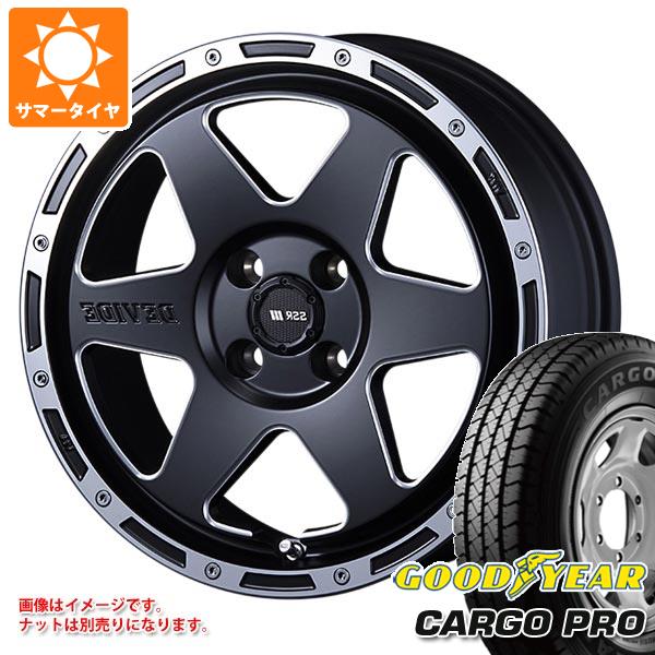 ハイゼットカーゴ S320系用 サマータイヤ グッドイヤー カーゴ プロ 165/80R14 97/95N (165R14 8PR相当) SSR ディバイド TR 6 4.5 14 :devtr6k 24897 d85773ht:タイヤマックス