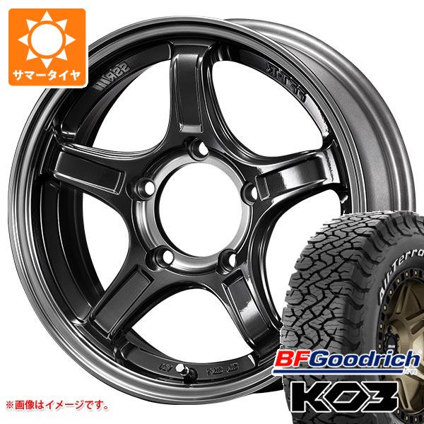 5本セット スズキ ジムニーノマド JC74W用 サマータイヤ BFグッドリッチ オールテレーンT/A KO3 LT225/70R16 ホワイトレター SSR ディバイド X03J 5.5-16