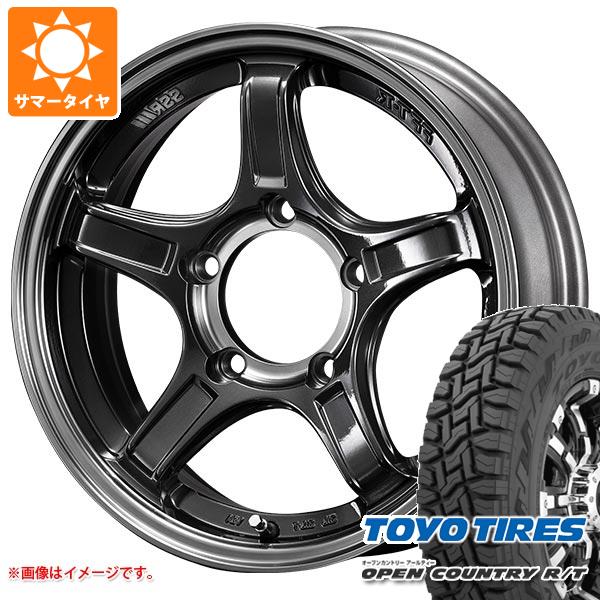 ジムニー JB64W用 サマータイヤ トーヨー オープンカントリー R/T 215/70R16 100Q ブラックレター SSR ディバイド X03J 5.5 16 :devx03j 32618 s86768zk:タイヤマックス