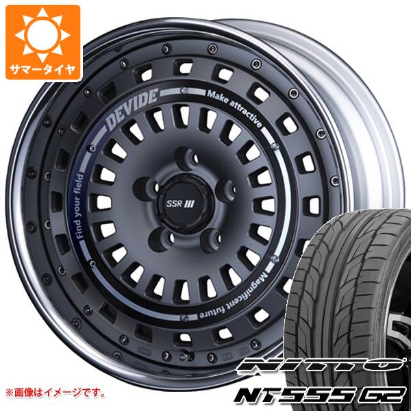 サマータイヤ 215/50R17 95W XL ニットー NT555 G2 SSR ディバイド クロスバッハ 7.0-17