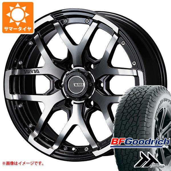 ハイラックスサーフ215系用 サマータイヤ BFグッドリッチ トレールテレーンT/A 265/65R17 112T アウトラインホワイトレター SSR ディバイド ZS 8.0-17