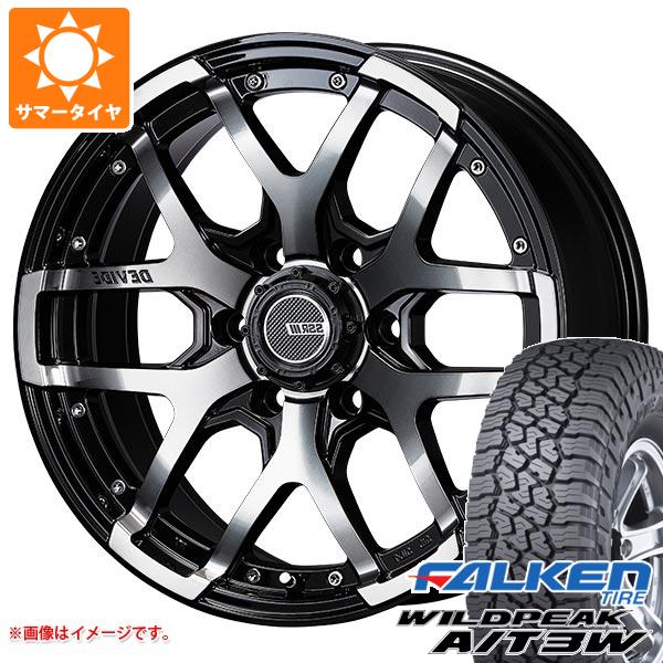 ランドクルーザー プラド 150系用 サマータイヤ ファルケン ワイルドピーク A/T3W 265/65R17 116S XL  SSR ディバイド ZS 8.0-17