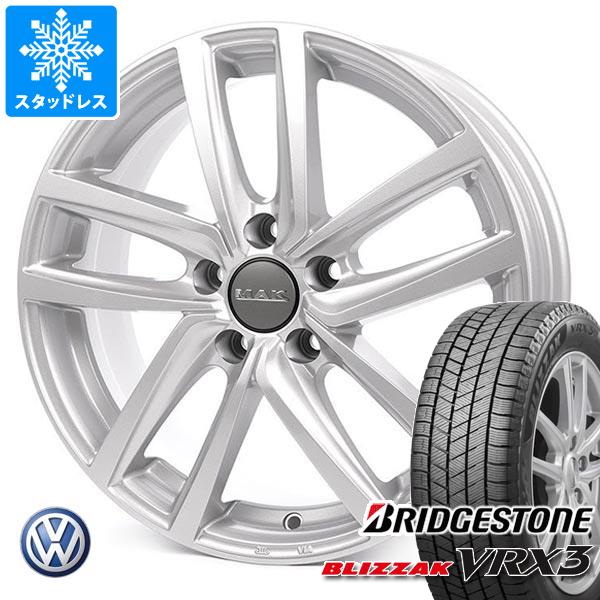 VW ゴルフヴァリアント CD系用 スタッドレス ブリヂストン ブリザック VRX3 225/40R18 88Q MAK ドレスデン :dres 37489 v12275w:タイヤマックス