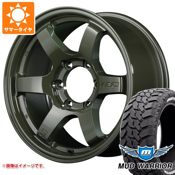 ハイエース 200系用 サマータイヤ モンスタ マッドウォーリアー LT215/70R16 107/105Q ホワイトレター レイズ グラムライツ 57DR X LTD 6.5 16 :drxltdh 34780 t80971yt:タイヤマックス