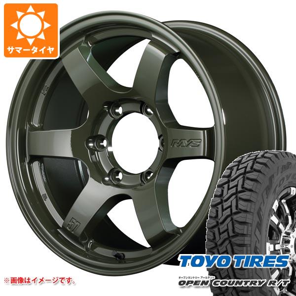 FJクルーザー 10系用 サマータイヤ トーヨー オープンカントリー R/T LT285/70R17 116/113Q ホワイトレター レイズ グラムライツ 57DR X LTD 8.0 17 :drxltd6 35680 t801005yt:タイヤマックス