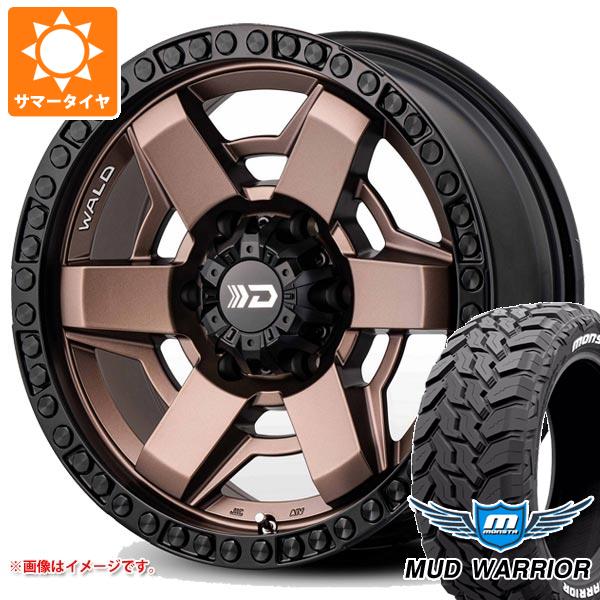 25【新品未使用】 ランドクルーザー プラド 150系用 サマータイヤ モンスタ マッドウォーリアー LT265/70R17 121/118Q ホワイトレター ヴァルド デザートライン DS001 8.0-17 【PET3500012688】(127972円)