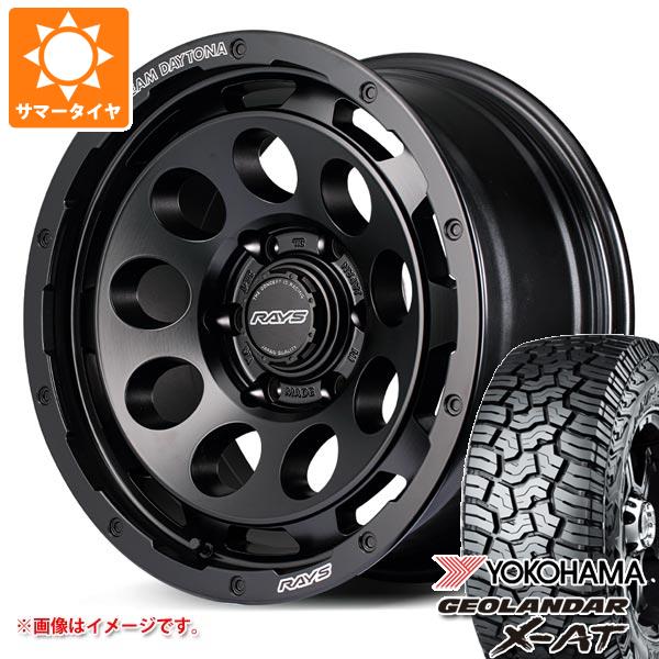 RAYS - トヨタ 地びたクルーザー250用 朱夏タイア ヨコハマ ジオランダー X-AT G016 LT265/65R18 122/119Q 黒いこと雁の使い レイズ デイトナ D9 8.5-18 タイヤ、ホイール-自動車