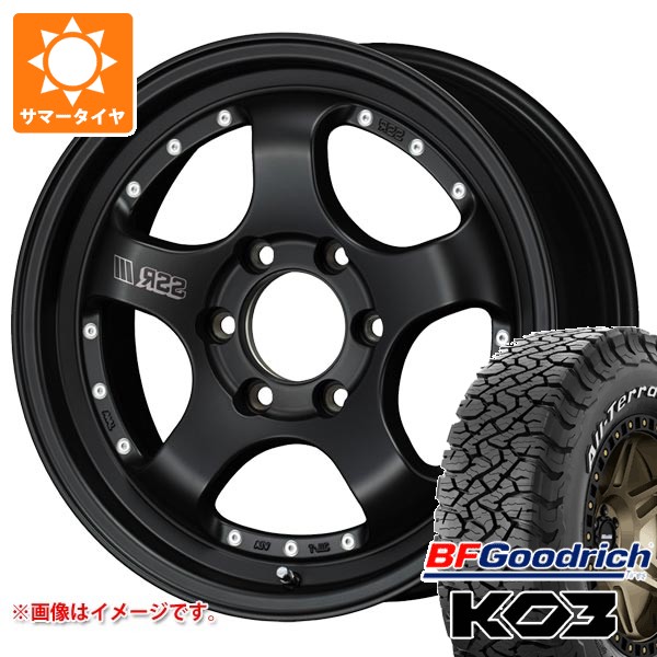 トヨタ ランドクルーザー250用 サマータイヤ BFグッドリッチ オールテレーンT/A KO3 LT265/65R18 117/114S ホワイトレター SSR ディバイド SP1 トレイル 8.5-18