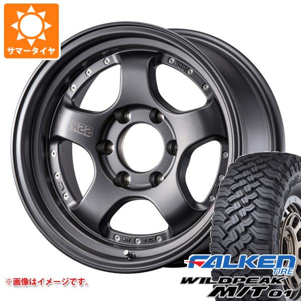 5本セット トヨタ FJクルーザー 10系用 サマータイヤ ファルケン ワイルドピーク M/T01 LT285/70R17 121/118Q SSR ディバイド SP1 トレイル 8.5-17